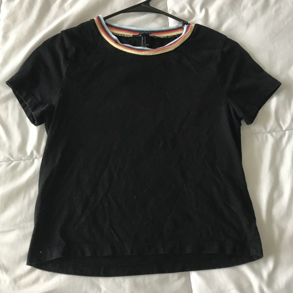 Rainbow Stripe Tee